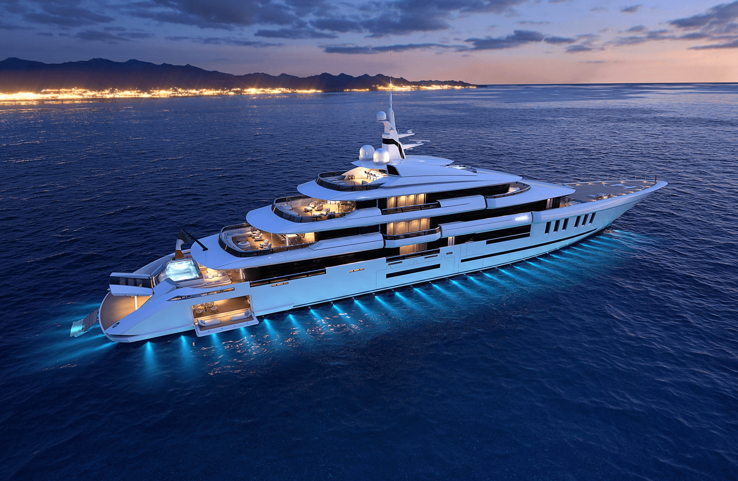 Yacht background